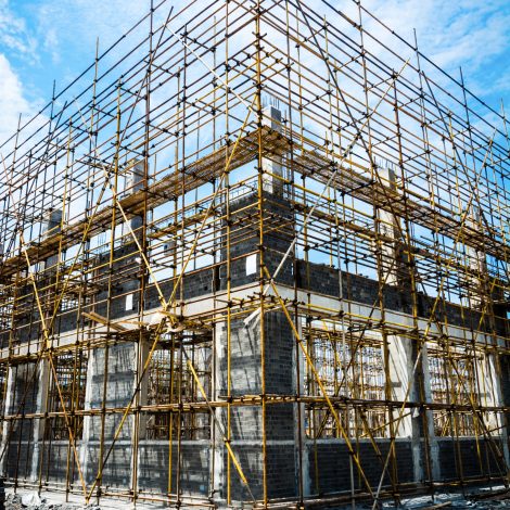 large building-site